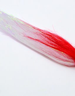 INNO PIKE SALMON Tube Fly 15 cm. Rød / Hvid